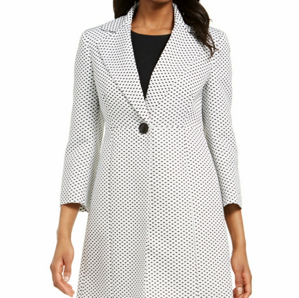 Le Suit Topper-Jacket Pants Suit - Picture 4 of 12
